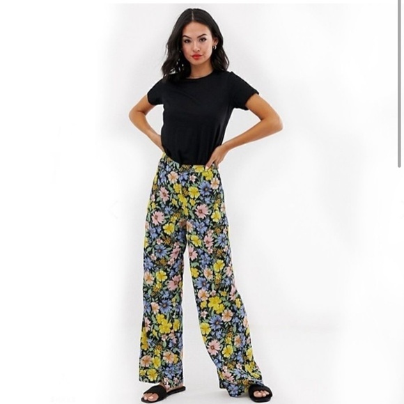 Miss Selfridge Pants - Miss Selfridge Floral Pants